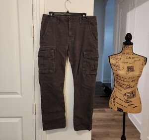 St. John's Bay Dark Brown Cargo Pants